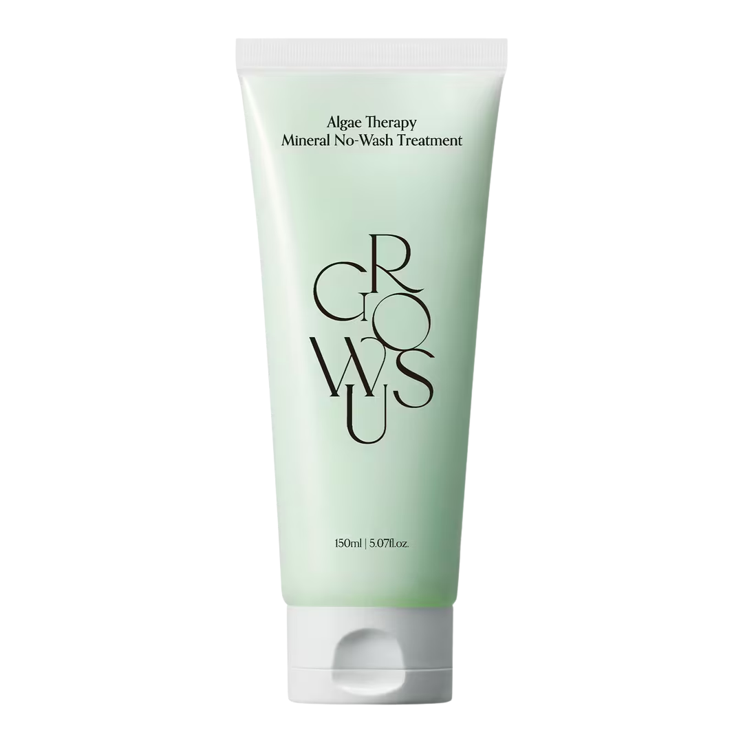 GROWUS Algae Therapy Mineral Smoothing Leave-In Hair Treatment, 5.07 oz